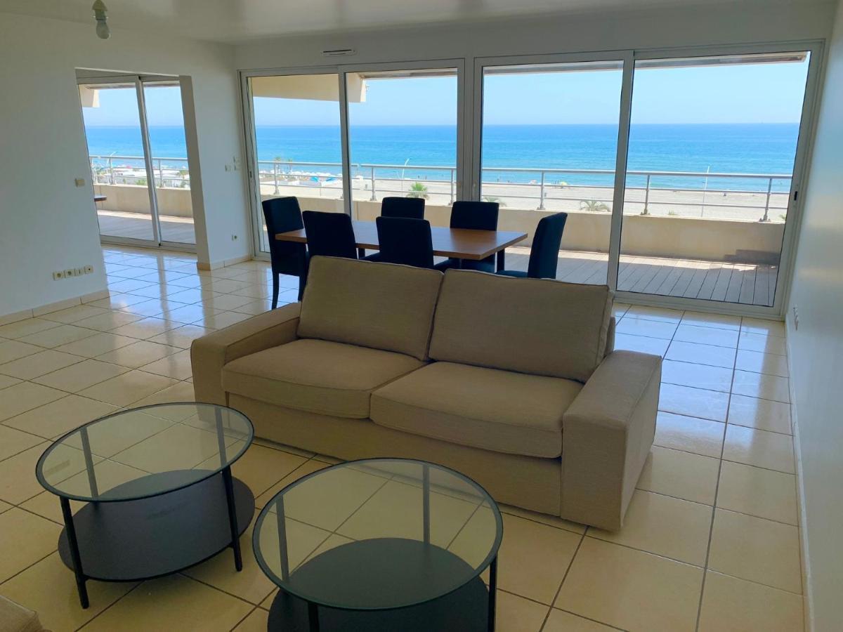 Le Palais Dete T4 6-8 115M2 Grand Standing Garage Carplug Apartment Canet-en-Roussillon Luaran gambar